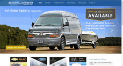 Desktop Screenshot of explorervan.com